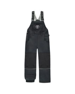 Kids Unisex Solid Play Overall Snow Bib - Big Kid