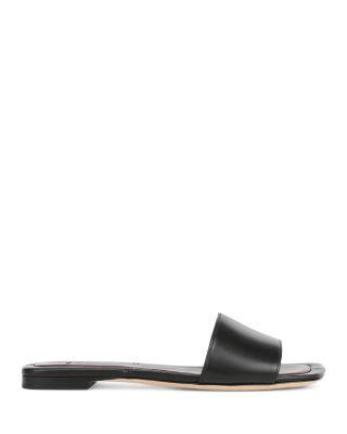 Women's Valeria Leather Slide Sandals