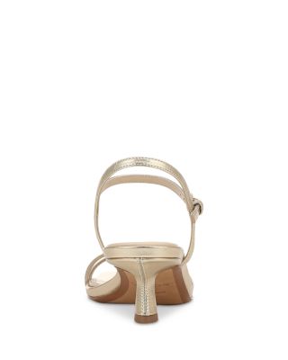 Women's Tilda Leather Kitten Heel Sandals