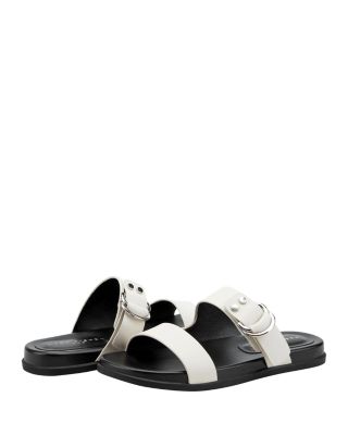 Women's Gia Leather Slide Sandals