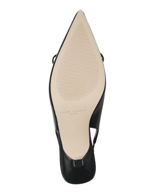 Women's Gretel Leather Slingback Pumps