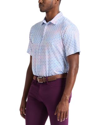 Cart Cruisin' Short Sleeve Knit Polo Shirt