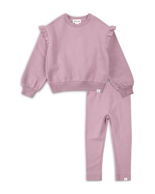 Girls' Long Sleeved Sweatshirt & Leggings Set - Little Kid