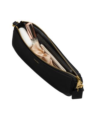 Plaza Mini Brown Leather Shoulder Bag