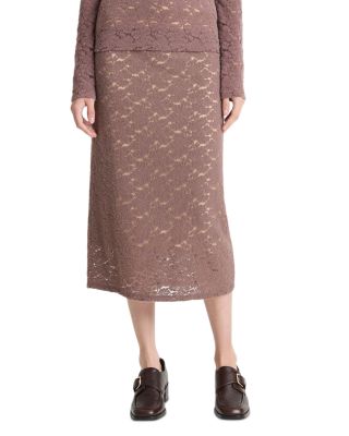 Lace Midi Skirt