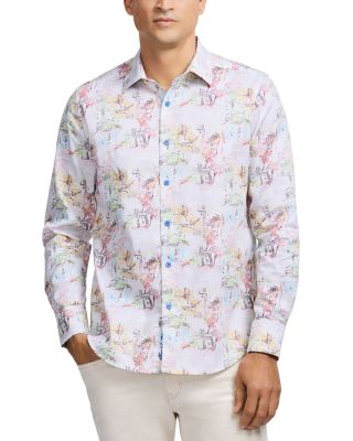 Payson Floral Long Sleeve Woven Shirt