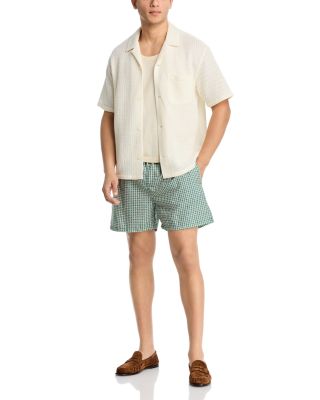 Lowell Patterned Swim Trunks