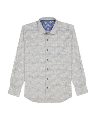 Akehurst Patterned Long Sleeve Woven Shirt