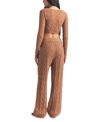 Snow Bunny Cable Knit Pants