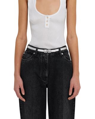 Women's Donna Reversible Leather Belt