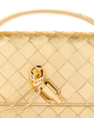 Andiamo Intrecciato Leather Clutch 