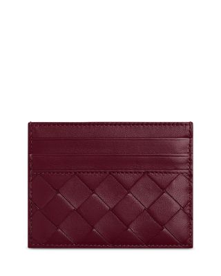 Intrecciato Nappa Leather Credit Card Case