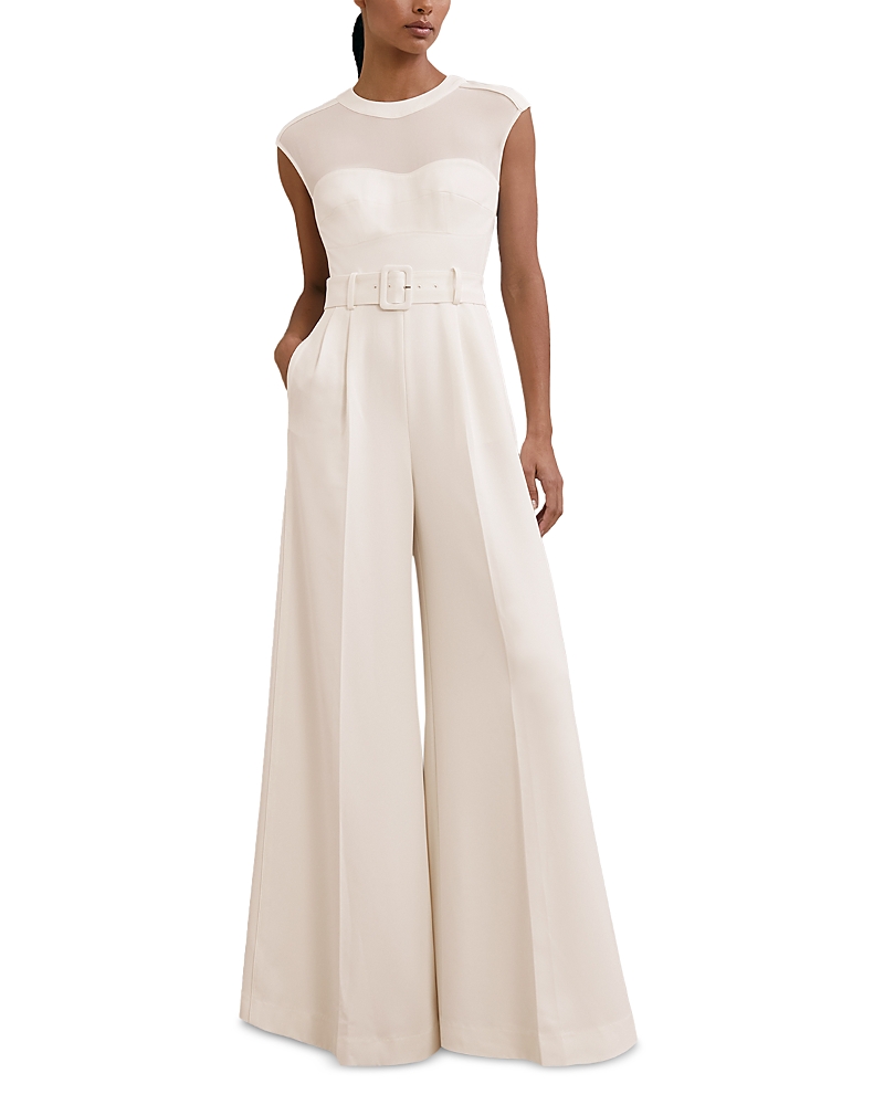 Reiss Alba Belted Jumpsuit