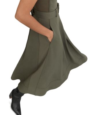 Ava Belted Midi Dress