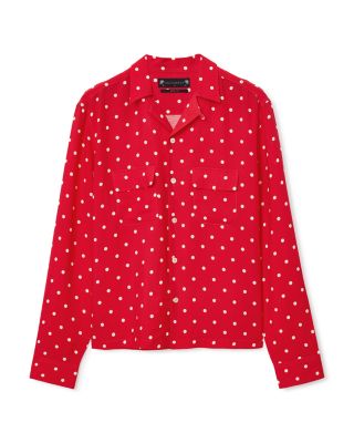 Mini Polka Dot Boxy Fit Shirt