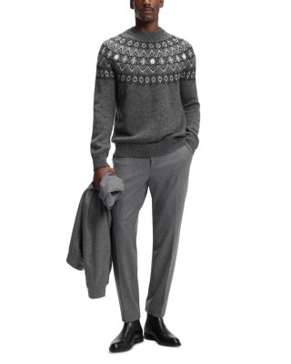 Hisle Relaxed Fit Fair Isle Sweater