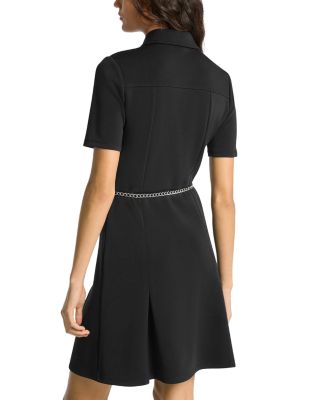 Multi Pocket Mini Shirtdress