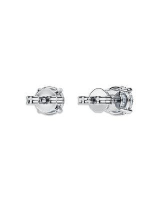 14K White Gold Eternity Certified Lab Grown Diamond Stud Earrings