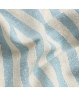 Pembroke Stripe Linen Flat Sheet, King