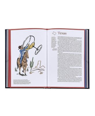  The United States of Cocktails Leather Bound Book