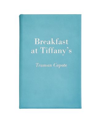  Breakfast at Tiffany&#39;s Leather Bound Book