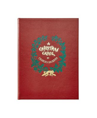  A Christmas Carol Classic Heirloom Leather Bound Book
