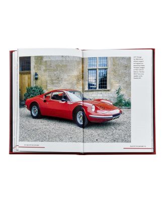 The Story of Ferrari Leather Bound Book