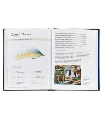  The History of Fly Fishing in Fifty Flies Leather Bound Book