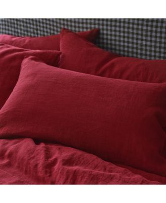 Linen Blend Pillowcase Pair, Standard