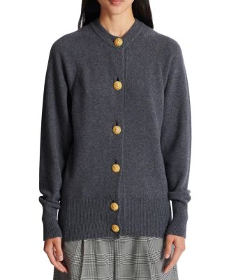  Buttoned Eco Cashmere Cardigan