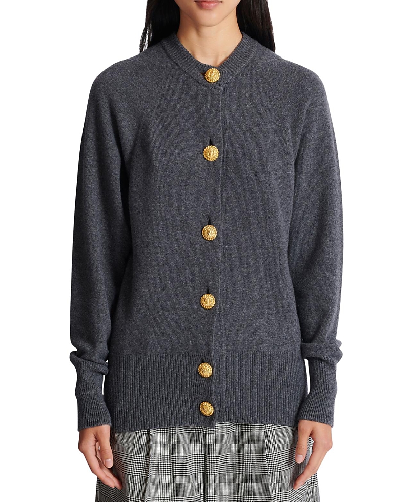 Balmain Buttoned Eco-Cashmere Cardigan