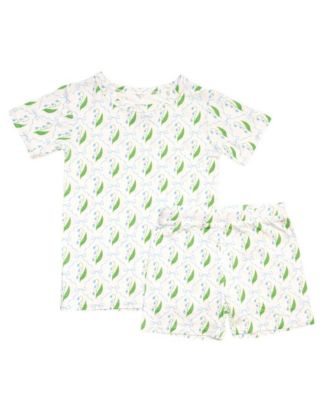  Girls' Bluebell Bows Pajama Set - Baby, Little Kid