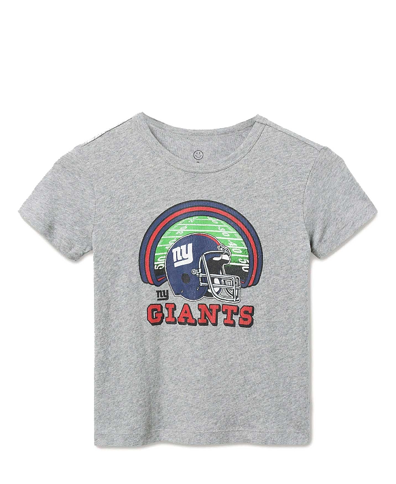 Junk Food Clothing Unisex Nfl New York Giants Game Time Tee - Little Kid, Big Kid In Gray