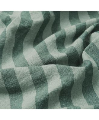 Pembroke Stripe Linen Flat Sheet, Twin