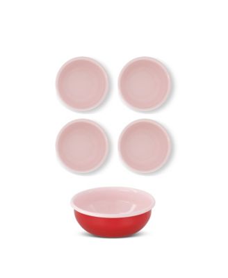 Enamel Cereal Bowl, Set of 4