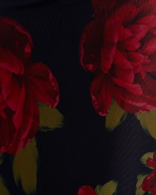 Mesh Floral Maxi Skirt - Exclusive