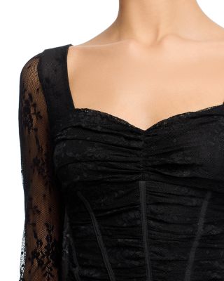 Sweetheart Neck Lace Top - Exclusive