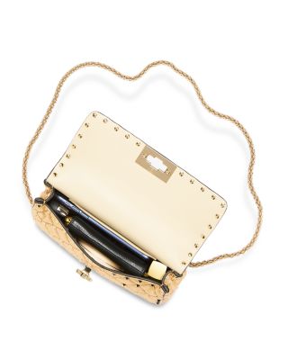 Small Rockstud Convertible Top Handle Bag