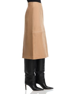 Harriso Desert Leather Skirt 