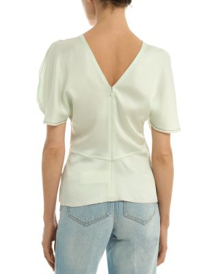 Draped Sleeve Top