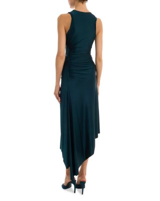 Sleeveless Twist Midi Dress