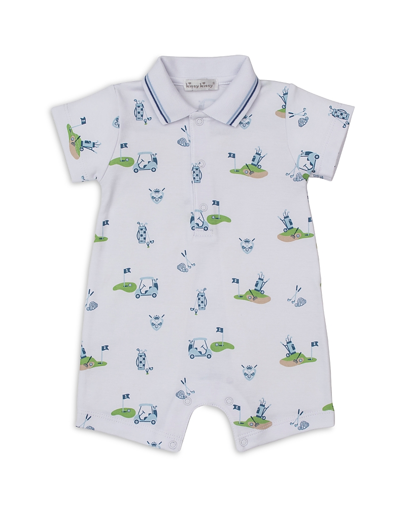 Kissy Kissy Boys' Golf Print Short Playsuit Romper - Baby