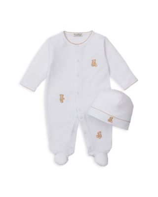 Unisex Bear Footie & Hat Set - Baby
