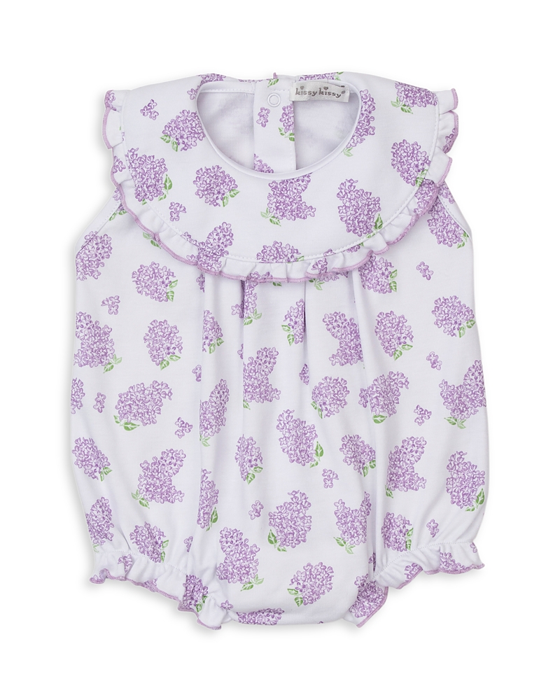Kissy Girls' Floral Print Bubble Romper - Baby