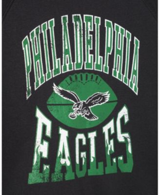 Unisex NFL Philadelphia Eagles Hot Route Raglan Fleece - Little Kid, Big Kid