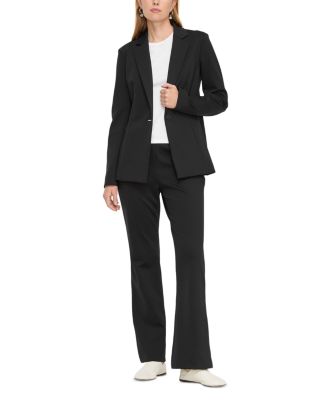 Gates Flare Linen Ankle Pants 