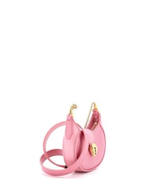 Micro Serpenti Ellipse Crossbody Bag Leather