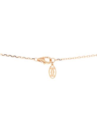  Juste un Clou Pendant Necklace 18K Gold with Diamonds, 16.5 - 18"