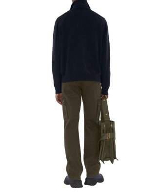 Cashmere Blend Quarter Zip Sweater