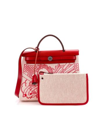 31 Herbag Zip Pegase Pop Toile and Leather